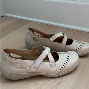 Hotter Mary Jane Neutral Shoe  Size 11